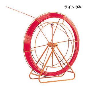 ジェフコム デンサン RG-0630 ファイバーレッドライン 線のみ 6.3mmφ 300m RG0630