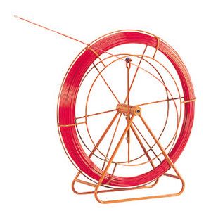 ジェフコム デンサン RG-0630RS ファイバーレッドライン 線+フレーム 6.3mmφ 300m RG0630RS