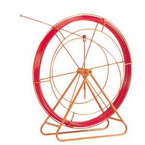 ジェフコム デンサン RG-0810RS ファイバーレッドライン 線+フレーム 8mmφ 100m RG0810RS