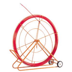 ジェフコム デンサン RG-1020RS ファイバーレッドライン 線+フレーム 10mmφ 200m RG1020RS