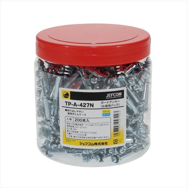 ジェフコム デンサン TP-A-427N お徳用パック ボードアンカー