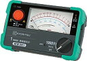 【送料無料】共立電気計器 KEW 3411 絶縁抵抗計 1レンジ メガ 計測器 電気 電流 電圧 テスター