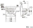 【在庫あり/送料無料】MAX マックス VF-H08E2S パイプ用排気ファン 壁付 隠しON/OFFスイッチ付 換気扇 JJ90115 @ 2