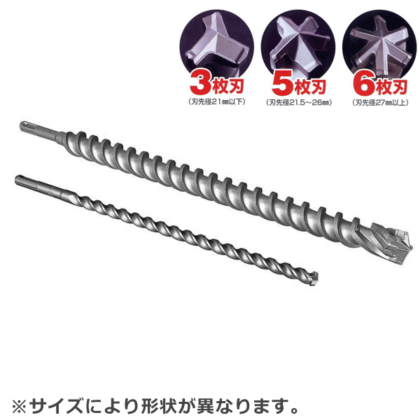 【送料無料】ミヤナガ DLSDS28047 ドリル デルタゴンビット SDSプラス ロングサイズ 28mm