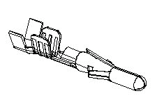 【在庫あり】モレックス molex 5006TL 100個入 ターミナル バラ端子 @