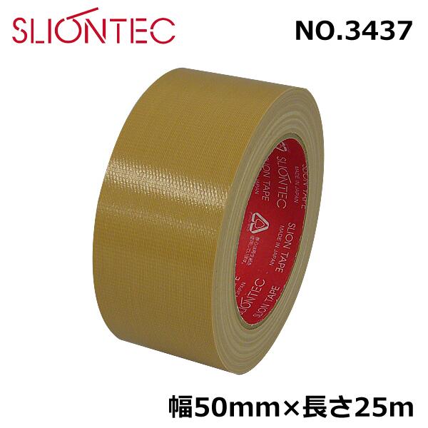 【在庫あり】マクセル スリオンテック No.3437 1巻入 幅50mmX長さ25m 布粘着テープ 3437-50-1 @