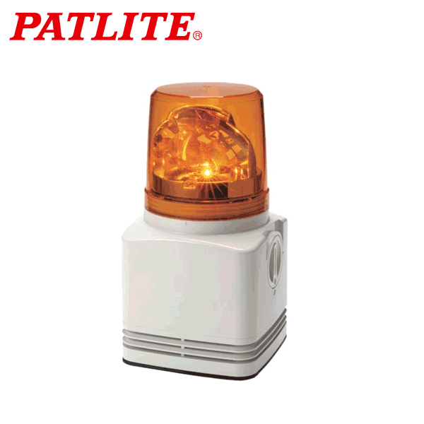 【送料無料】パトライト RFT-100A-Y 黄 AC100V 電子音内蔵LED回転灯