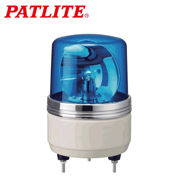 【在庫あり/送料無料】パトライト SKH-100EA-B 青 AC100V 小型回転灯 Φ100 @