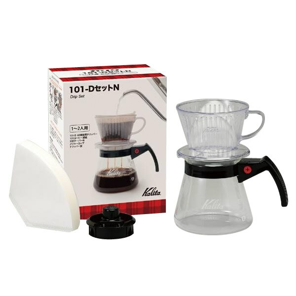 【代引料無料】Kalita(カリタ)　ドリップセット＆ギフトセット　101-DセットN　35165