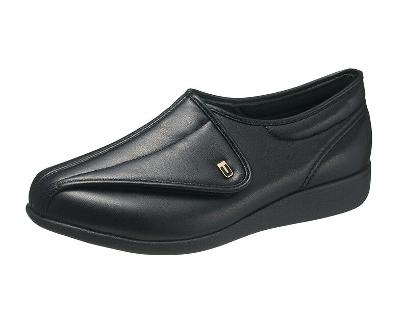 【わくわくプレゼント！】アサヒシューズ　快歩主義　M900 ブラックスムース　（KS22054SM）男性用