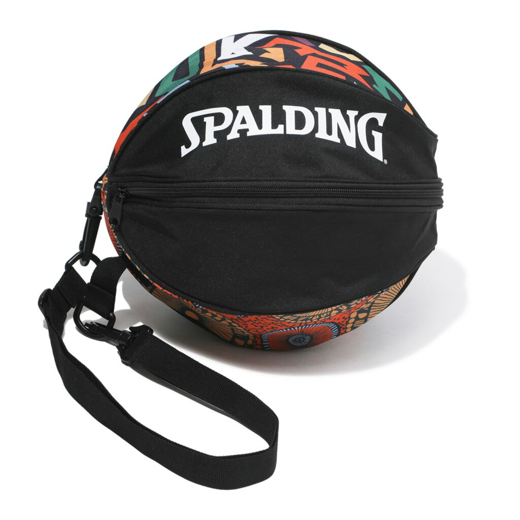 スポルディング　ボールバッグ　 アフリカン バティック（BALL BAG）［SPALDING］【バスケットボールバ..