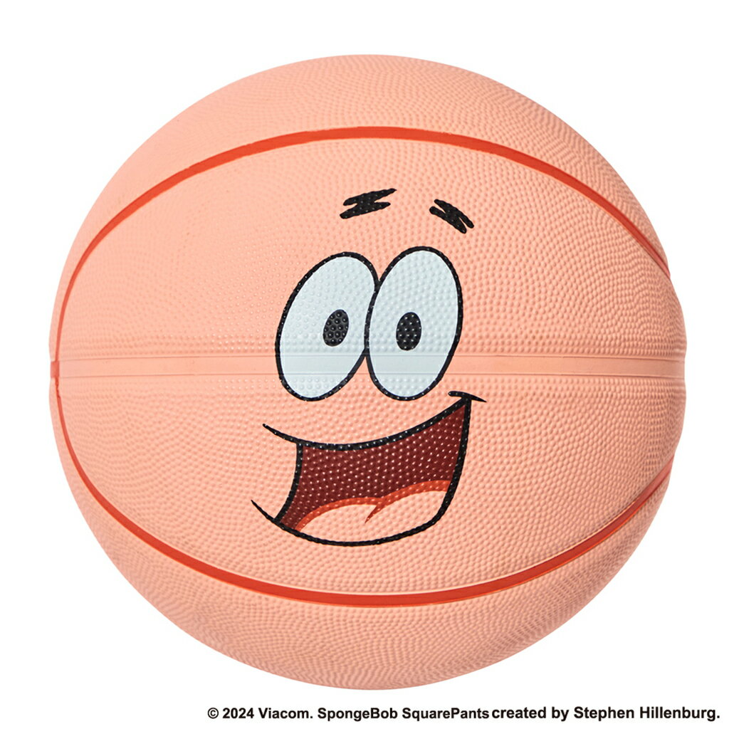 スポルディング　パトリックスター スマイル ラバー 5号球 85-129J ［SPALDING］【バスケットボール】【2024AW】--135