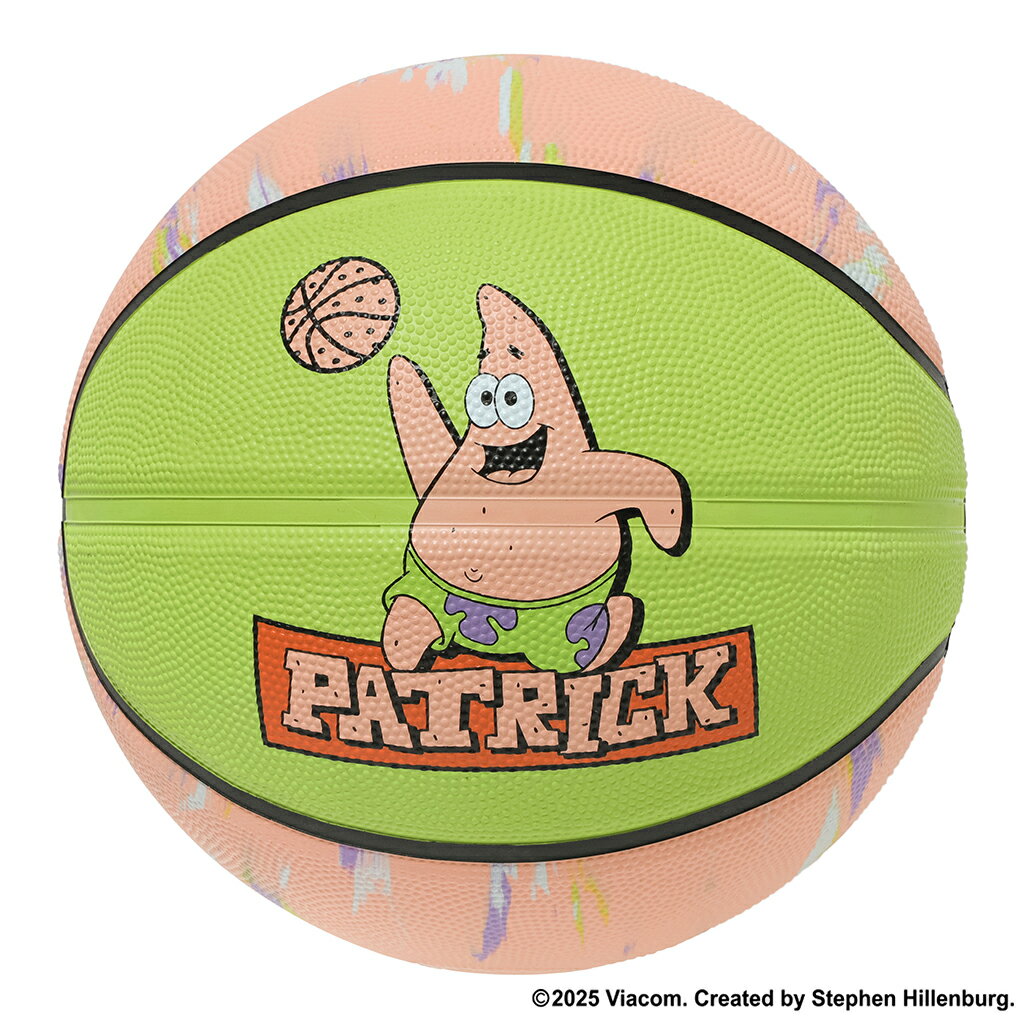 スポルディング パトリック スター マーブル ラバー 5号球 85-181J ［SPALDING］【バスケットボール】【2025SS】