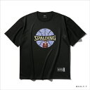 【SPカラビナプレゼント】スポルディング Tシャツ ONE PIECE ゴムゴムの実 ボールプリント(半袖) H/S SHIRTS ブラック SMT25101P...