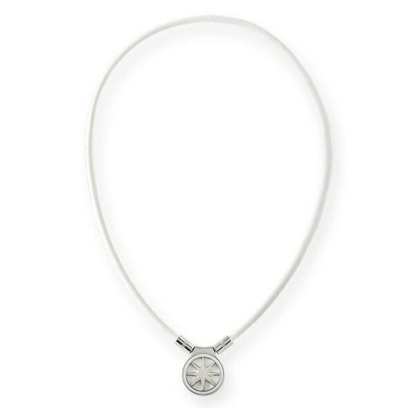 BANDEL Earth 2.0 バンデル アース2.0 White×Silver Healthcare Necklace Earth 2.0　磁気ネックレス