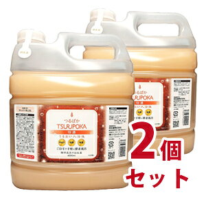 うるおい入浴液　つるぽか特濃4L　2個セット【回生堂】
