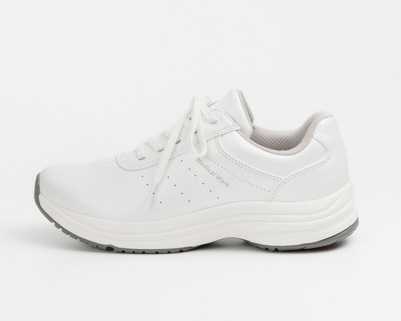アサヒシューズ　メディカルウォーク WK L041　ホワイトメタリック　（KV78571AA）
