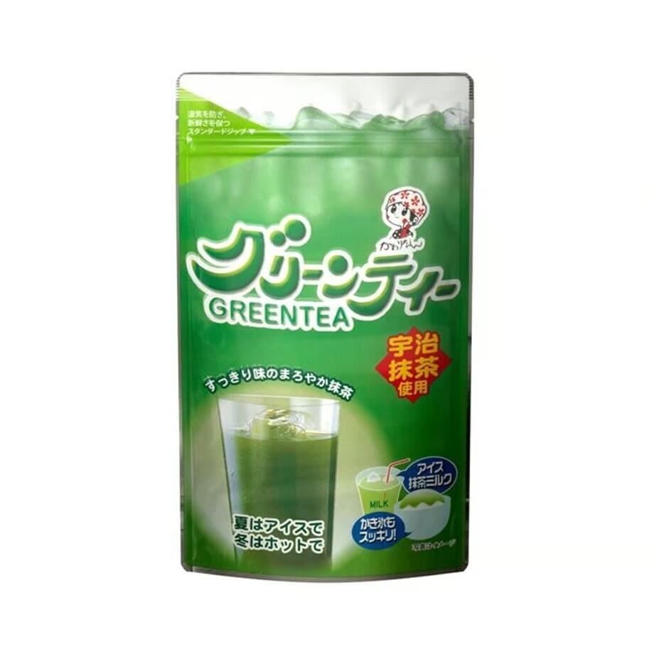 宇治森徳　グリーンティー　粉末　150g　（宇治抹茶使用）　かおりちゃん　GREENTEA -000008
