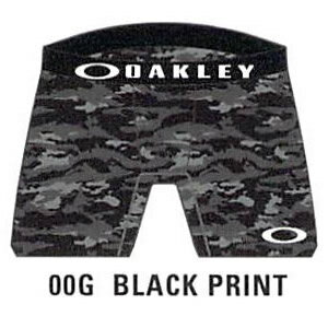 【メール便送料無料】【正規代理店品】【2019年LINE UP】オークリー　O-FIT　ボクサー　ショーツ　OAKLEY　O-FIT BOXER SHORTS 4.0　BLACK PRINT（99497JP-00G）【ボクサー　ショーツ】【代引不可】【同梱不可】--015