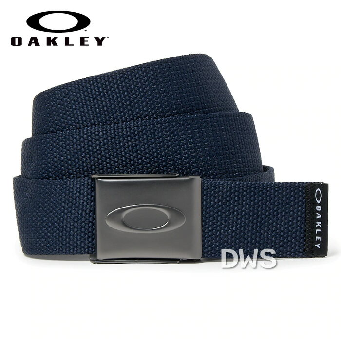 【正規代理店品】【2020年LINE UP】オークリー　エリプス　ウェブ　ベルト　ELLIPSE WEB BELT　Fathom（96185-6AC）【oakap20ss】【oakap2023fw】--015【SSセール】