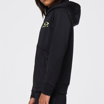 【YOUTH ユース】オークリー インハンス フリースジャケット ジュニア キッズ ボーイズ ガールズ 長袖 パーカー クラブ 部活 ジャージ JKT YTR 1.7 (BLACKOUT) FOA401609-02E ★【送料無料】【代引料無料】【oakap20aw】--015 【KSセール】
