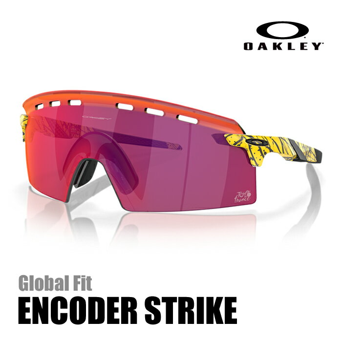 【マスクプレゼント】オークリー サングラス OAKLEY オークリー エンコーダー ストライク ベンティド ツールドフランス TDF Splatter★Prizm Road OO9235-0739 OAKLEY ENCODER STRIKE VENTED 2023 Tour De France