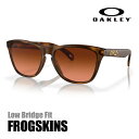 【マスクプレゼント】オークリー サングラス フロッグスキン(ローブリッジフィット) MATTE BROWN TORTOISE★PRIZM BROWN GRAD...