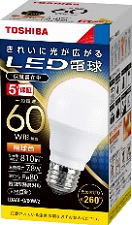 LED電球 TOSHIBA（東芝ライテック）　E