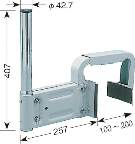 ベランダ用取付金具（BS・CSアンテナ用） DXアンテナ　MHV-121　