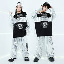 ダンスファッション 韓国系コーデ ダンス衣装 ヒップホップ セットアップ