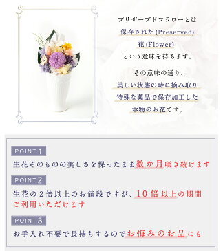 プリザーブドフラワー 仏花 お供え 仏壇用 お彼岸 お盆 初盆 お悔やみ 【送料無料】 花 フラワー アレンジ 【ミニ・光り プリザーブドフラワー 仏花 S】 ミニサイズ 送料無料 ※沖縄を除く メインカラーは白(ホワイト)/紫(パープル)/金色(ゴールド)
