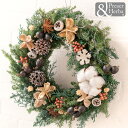 【お買い得】【即納】クリスマス リース Xmas プレゼント プリザーブド 木の実 ギフト 冬 グリーン 壁飾り 置物 雑貨 おしゃれ お洒落 開店祝い 新築祝...