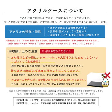 雛人形 ひな人形 五月人形 兜 収納飾り ケース飾り ちりめん コンパクト ミニ 小さい【人形 飾りアクリルケース GH-1C ケースサイズ幅41*奥行32*高さ39】