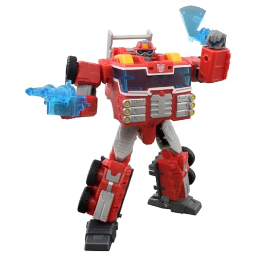 リアル赤 (Red)/小/991779・(C) TOMY・電池は使用しません。タカラトミー(TAKARA TOMY) T-SPARK エイジ・オブ・ザ・プライム トランスフォーマー AOTP-12 レスキューボッツヒートウェーブ 可動フィギュア