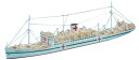 ハセガワ 1/700 ウォーターラインシリーズ 日本海軍 日本特設病院船 氷川丸 プラモデル 502 送料無料