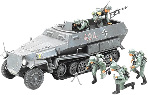 タミヤ 1/35 ミリタリーミニチュアシリーズ No.20 ドイツ陸軍 ハノマーク 兵員輸送車 プラモデル 35020..