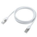 エレコム LANケーブル CAT8 1m 40Gbps 爪折れ防止 メッシュケーブル ホワイト ECLD-OCM/WH10 送料無料