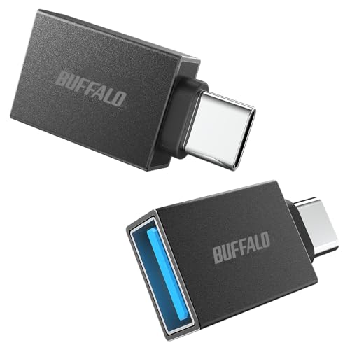 バッファロー USB-C & USB3.2(Gen1) 変換 アダプター 2個セット Type-A to Type-C 5Gbps BS 送料無料 バッファロー USB-C & USB3.2(Gen1) 変換 アダプター 2個セット Type-A to Type-C 5Gbps BS 送料無料