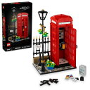 レゴ(LEGO) アイデア ロンドンの赤い公衆電話 おもちゃ 玩具 誕生日 プレゼント ブロック 母の日 父の日 男性 女性 インテリア 送料無料