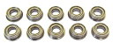 TOP LINE MRTベアリング 850フランジ付き (外径8mm× 内径5mm) BG-850F 送料無料