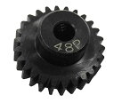 TOP LINE ウェイトスチールピニオンギヤ 48ピッチ 18T TP-4818W 送料無料