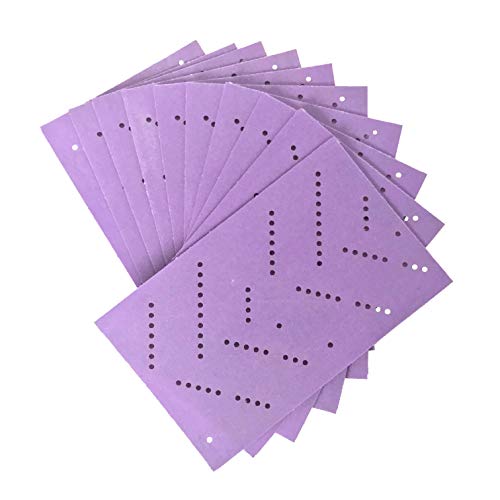 紙やすり サンドペーパー 3M? キュービトロン? II クリーンサンディングシート 小口パック 粒度180+ 紫 120mm X 75 送料無料