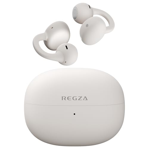 REGZA レグザ RB-A1S(ID) イヤーカフ ワイヤレスイヤホン オープンイヤー 合計34時間再生 / 音漏れ抑制設計/クリア音声モード搭載/Bluetooth 5.4 / マルチポイント接続 /