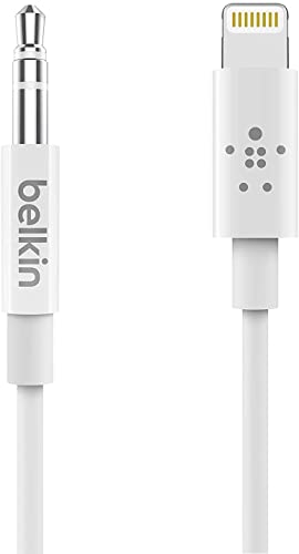 Belkin ライトニング to 3.5mm オーディオケーブル 90cm ホワイト AV10172BT03-WHT-A 送料無料