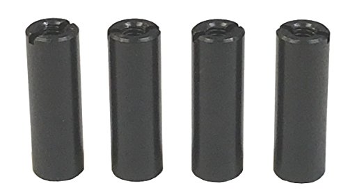 TOP LINE アルミ汎用カラー ブラック M3.0用 全長18mm 4個入り TP-5618 送料無料