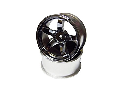 TOP LINE Nモデルホイル (ホイル幅26mm&3mmハブ対応) オフセット5 マットクローム TDW-1050MC 送料無料