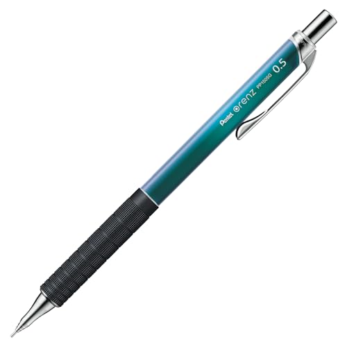 乐天商城 - ぺんてる シャープペン オレンズ メタルグリップ 限定 0.5mm ターコイズグリーン XPP1505G2-L2 送料無料