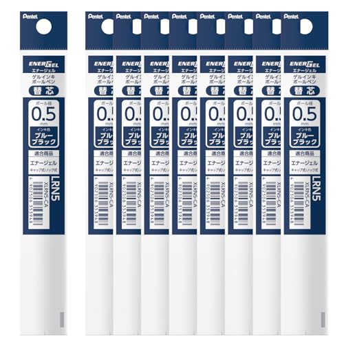 乐天商城 - ぺんてる ボールペン替芯 XLRN5-CA エナージェル0.5mm ブルーブラック 10本 送料無料