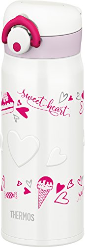 サーモス 水筒 真空断熱ケータイマグ 400ml ホワイト JNR-400 WH 送料無料