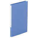 リヒトラブ パンチレスファイル A4 青 10冊入 F347-8_10 送料無料